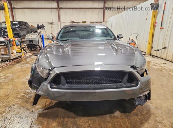 1FA6P8CF1H5224337 2017 FORD MUSTANG Серый Вид спереди