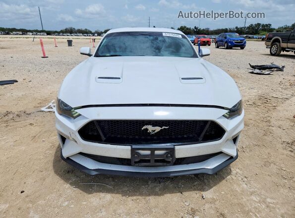 1FA6P8CF1J5117116 2018 FORD MUSTANG White Front view