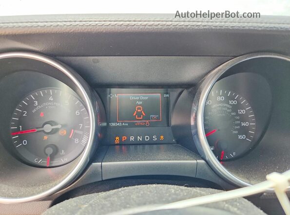 1FA6P8CF1J5117116 2018 FORD MUSTANG White Instrument cluster view