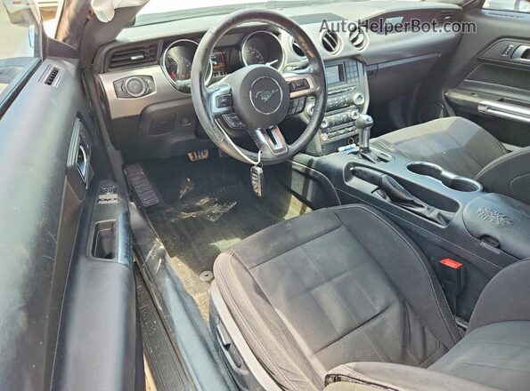 1FA6P8CF1J5117116 2018 FORD MUSTANG White Dashboard view