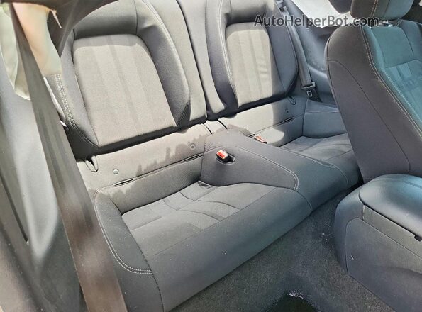 1FA6P8CF1J5117116 2018 FORD MUSTANG White Rear seats view