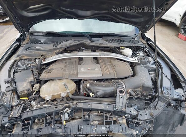1FA6P8CF1K5188236 2019 FORD MUSTANG Gray Vista trasera