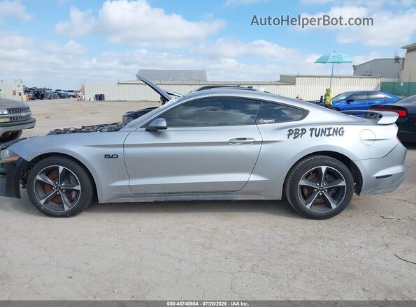 1FA6P8CF1L5162818 2020 FORD MUSTANG Серебряный Панорамный вид салона 360°