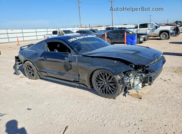 1FA6P8CF1L5169932 2020 FORD MUSTANG Black წინა მარჯვენა