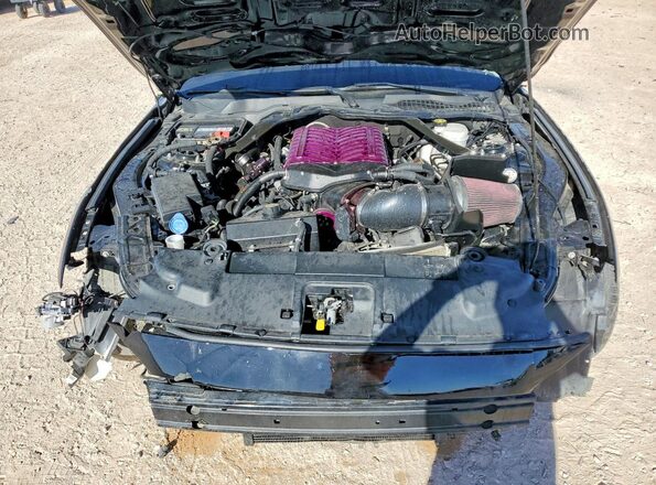 1FA6P8CF1L5169932 2020 FORD MUSTANG Black უკანა სალონის ხედი