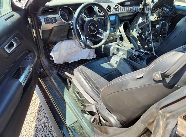 1FA6P8CF1M5116343 2021 FORD MUSTANG Black Dashboard view