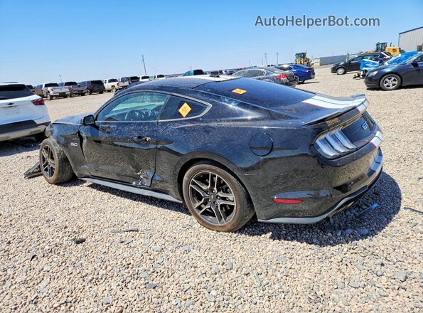 1FA6P8CF1M5116343 2021 FORD MUSTANG Black Rear left