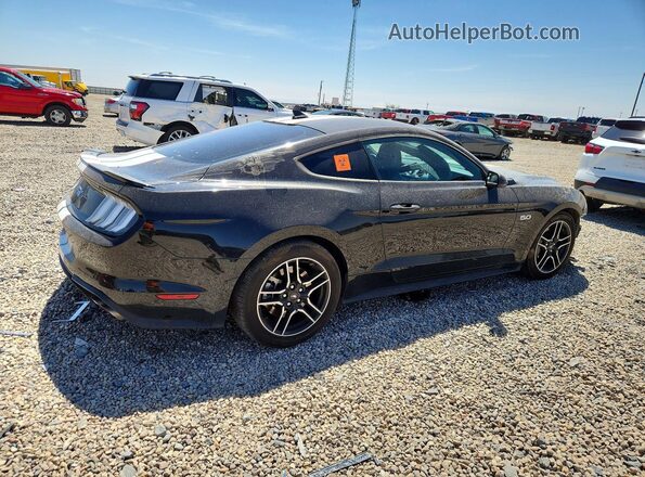 1FA6P8CF1M5116343 2021 FORD MUSTANG Black Rear right
