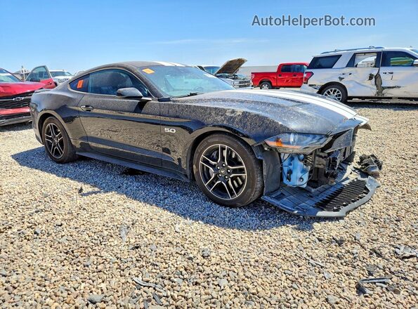 1FA6P8CF1M5116343 2021 FORD MUSTANG Black Front right