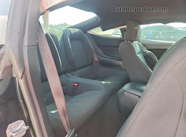 1FA6P8CF1M5153604 2021 FORD MUSTANG Black Հետևի նստատեղերի տեսք