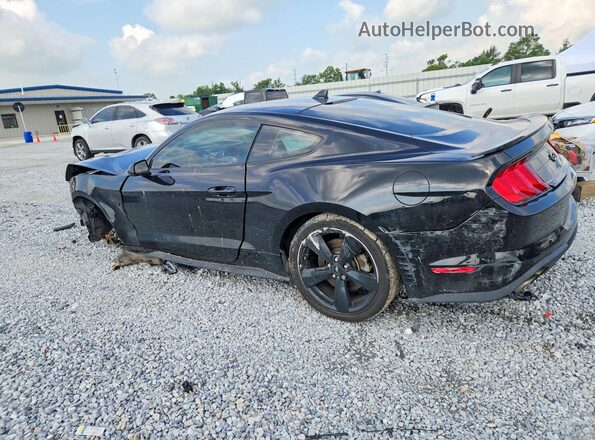 1FA6P8CF1M5153604 2021 FORD MUSTANG Black Հետևի ձախ