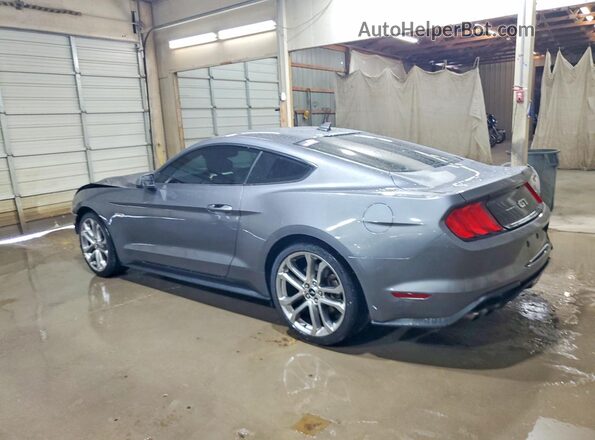 1FA6P8CF1M5154705 2021 FORD MUSTANG Угольный Задняя левая четверть