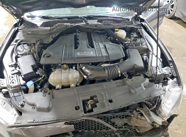 1FA6P8CF1M5154705 2021 FORD MUSTANG Угольный Вид задней части салона