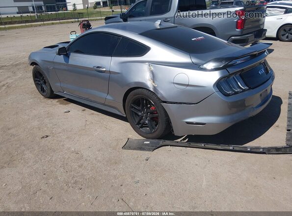 1FA6P8CF1N5142149 2022 FORD MUSTANG Silver Rear left