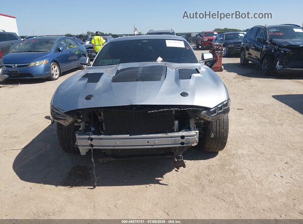 1FA6P8CF1N5142149 2022 FORD MUSTANG Silver Instrument cluster view