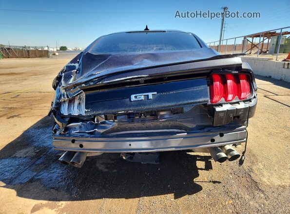 1FA6P8CF1P5306132 2023 FORD MUSTANG Gray Widok z tyłu