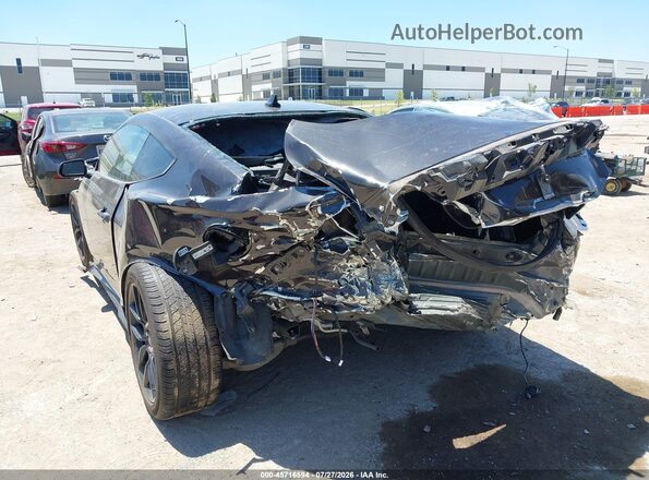 1FA6P8CF1R5401034 2024 FORD MUSTANG Черный Задняя левая четверть