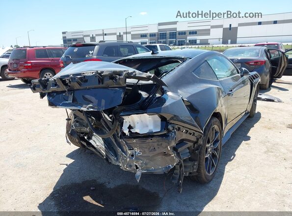 1FA6P8CF1R5401034 2024 FORD MUSTANG Черный Задняя правая четверть