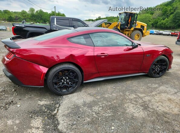 1FA6P8CF1T5401736 2026 FORD MUSTANG Red Rear right