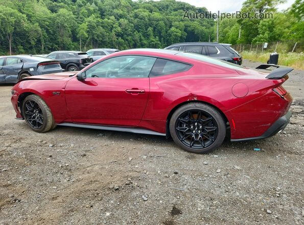 1FA6P8CF1T5401736 2026 FORD MUSTANG Red Rear left