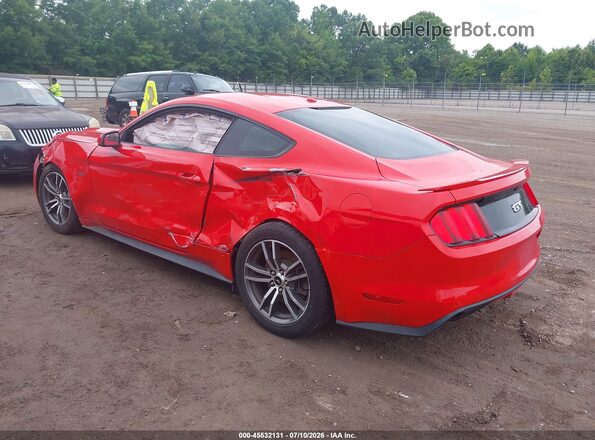 1FA6P8CF2G5227911 2016 FORD MUSTANG Красный Задняя левая четверть