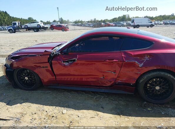 1FA6P8CF2G5243784 2016 FORD MUSTANG Red Front view