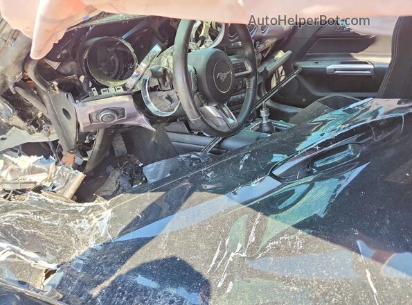 1FA6P8CF2G5294878 2016 FORD MUSTANG Черный Вид панели приборов