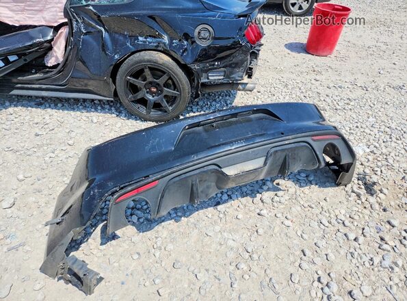 1FA6P8CF2G5294878 2016 FORD MUSTANG Черный Вид подкапотного пространства