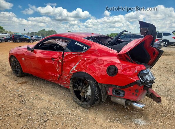 1FA6P8CF2H5263342 2017 FORD MUSTANG Red Rear left