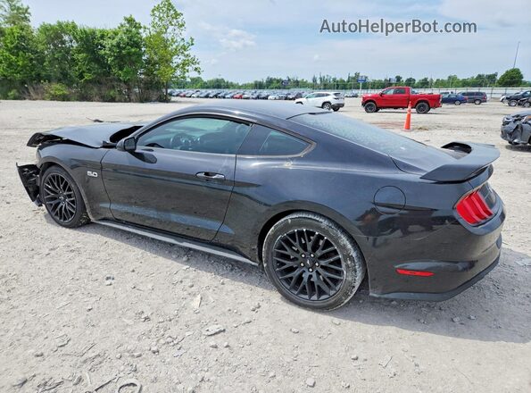 1FA6P8CF2J5127640 2018 FORD MUSTANG Black უკანა მარცხენა