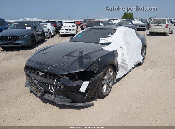 1FA6P8CF2J5146317 2018 FORD MUSTANG Black Front left