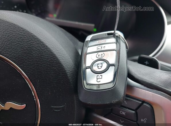 1FA6P8CF2J5146317 2018 FORD MUSTANG Black Dashboard view