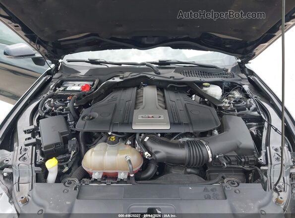 1FA6P8CF2J5146317 2018 FORD MUSTANG Black Rear view