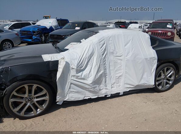 1FA6P8CF2J5146317 2018 FORD MUSTANG Black Front view