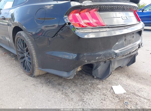 1FA6P8CF2J5182606 2018 FORD MUSTANG Черный Вид спереди