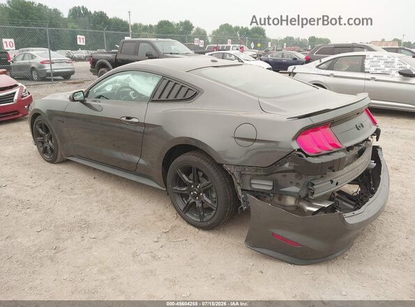 1FA6P8CF2L5126457 2020 FORD MUSTANG Gray Задня ліва чверть