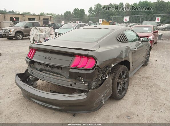 1FA6P8CF2L5126457 2020 FORD MUSTANG Gray Вид спереду