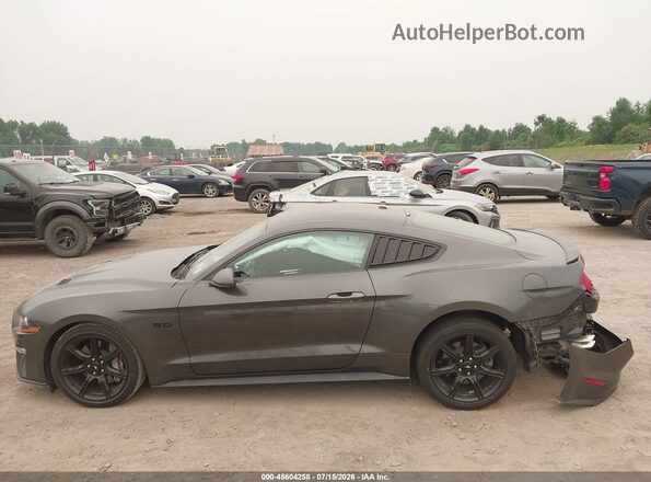 1FA6P8CF2L5126457 2020 FORD MUSTANG Gray Панорамний вид салону 360°
