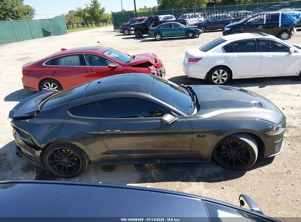 1FA6P8CF2L5129472 2020 FORD MUSTANG Серый Панорамный вид салона 360°