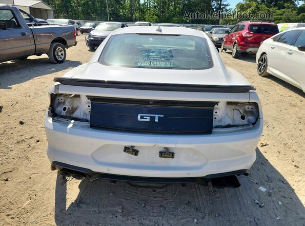 1FA6P8CF2L5142691 2020 FORD MUSTANG Белый Вид сзади