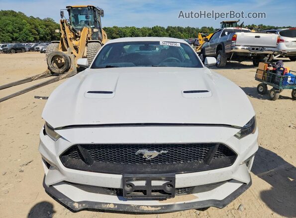 1FA6P8CF2L5142691 2020 FORD MUSTANG Белый Вид спереди