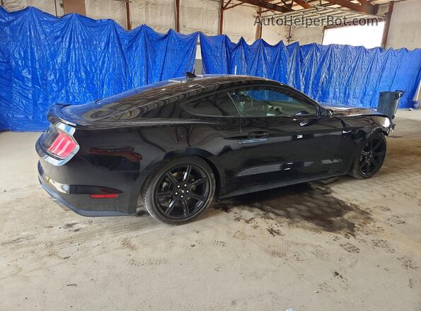 1FA6P8CF2L5159099 2020 FORD MUSTANG Черный Задняя правая четверть