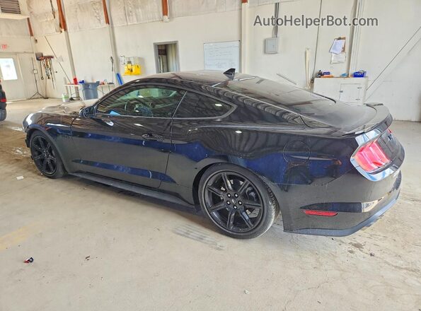 1FA6P8CF2L5159099 2020 FORD MUSTANG Черный Задняя левая четверть