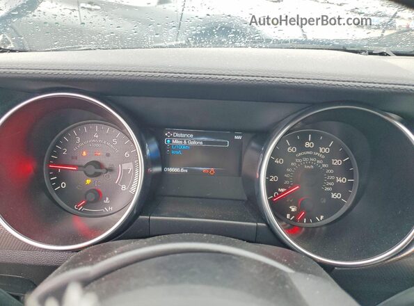 1FA6P8CF2L5159099 2020 FORD MUSTANG Черный Вид щитка приборов