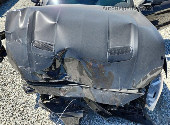 1FA6P8CF2L5185377 2020 FORD MUSTANG Black Rear interior view