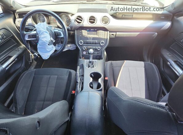 1FA6P8CF2L5185377 2020 FORD MUSTANG Black Dashboard view