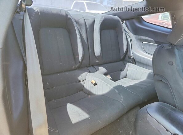 1FA6P8CF2L5185377 2020 FORD MUSTANG Black Rear seats view