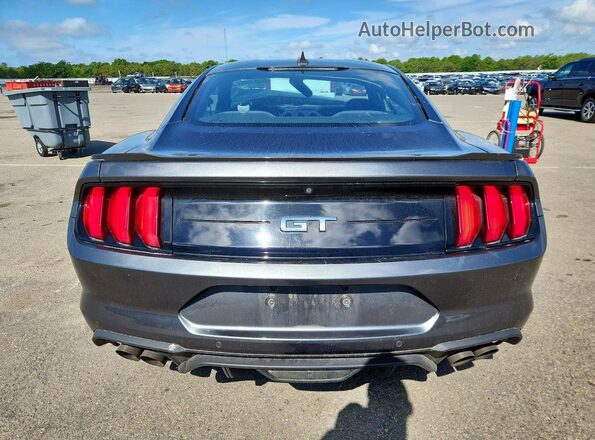 1FA6P8CF2L5190269 2020 FORD MUSTANG Gray Vista trasera