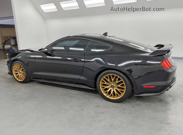 1FA6P8CF2M5102676 2021 FORD MUSTANG Black Задня ліва чверть