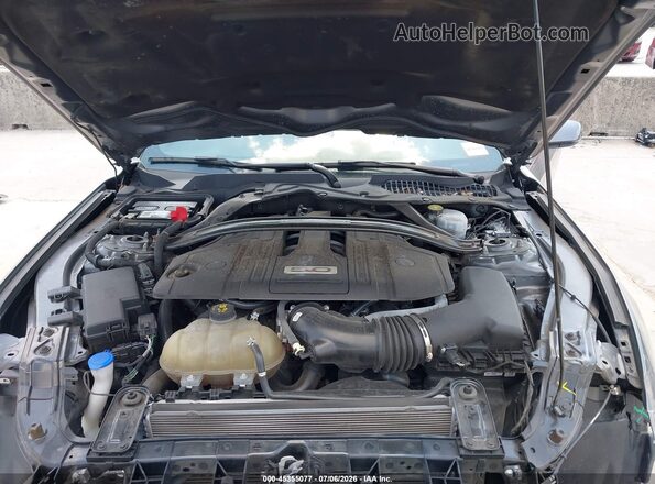 1FA6P8CF2M5110633 2021 FORD MUSTANG Gray Vista trasera